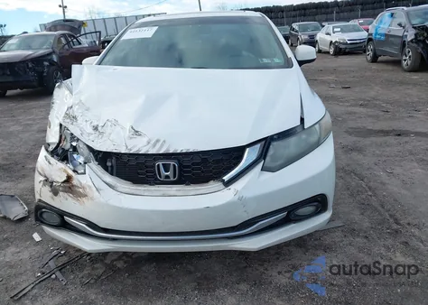 2014 Honda Civic Ex-L z USA, uszkodzony, nr VIN 19XFB2F9XEE264654